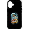 Umorismo Surf Spiaggia Oceano Onde Custodia per iPhone 16 Sale Nei Capelli Sabbia Ovunque Surf Spiaggia