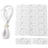 URPIZY per lampadine LED smd perline con lente per riparazione TV LED 32-65 | 700 Nits ad alta luminosità, durata di 100 K, opzioni 3 V/6 V, include cavo, facile da installare per la riparazione della