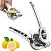 Godneei Spremiagrumi Manuale Acciaio Inossidabile Con Manico Antiscivolo Spremi Limone Altamente Efficiente Lemon Squeezer Per Limoni, Lime E Arance