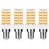 RANBOO Lampadina LED E14 10W Equivalente 50W-100W Lampada Alogena 800LM Bianco Caldo 3000K 220-240V Non Dimmerabile Nessun Sfarfallio, Risparmio Energetico, per Lampadari, Plafoniere e Applique, 4 Pezzi