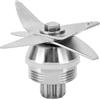 DEMULAX Lama for frullatore, per Vitamix, 5200 6 foglie 12 denti Testina | di taglio for frullatore for spremiagrumi di ricambio