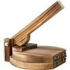 Generic Stampo per Empanada Utensile Multifunzione In Legno Per Pasta E Sfoglia | Pressa Stampo Empanadas Per Dolci Tortillas Ravioli Pasta Sfoglia Casa Appartamento Agriturismo Ristorante Feste