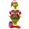 Enesco Jim Shore Dr. Seuss Statua Pile Ugly Sweater Grinch Natalizia 20"