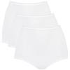 Sloggi 24/7 Cotton Maxi C3P, Slip Donna, Bianco (White), 44