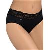 sloggi Romance Midi, Slip, Donna, Nero (Black), 44