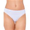 sloggi 24/7 Cotton Lace Tai, Slip, Donna, Bianco (White), 38