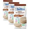 NATTURA Gallette di Riso Integrale Bio, Snack Senza Glutine con Riso Integrale 100% Italiano, Ricche di Fibre, Prodotto Vegano Senza Sale Aggiunto, Basso Contenuto di Grassi Saturi, Maxi Busta 200 g