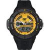 CAT Orologio in silicone giallo LQ.169.27.127 | Cinturino in silicone, cassa 45 mm, lente in vetro minerale, resistenza 100 m
