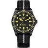 watchdives Orologio subacqueo EXD in titanio da 40 mm, movimento al quarzo giapponese VH31, vetro zaffiro, orologio da polso analogico luminescente resistente all'acqua da uomo