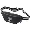 Travelite NFL Marsupio Las Vegas Raiders, marsupio compatto in poliestere con tasca di sicurezza, cerniera e cintura regolabile, 33 x 15 x 7 cm
