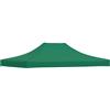hliofuir Tetto per tenda da festa, 4,5 x 3 m, tetto di ricambio per gazebo pieghevole, verde