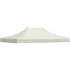 hliofuir Tetto per gazebo 4 x 3 m, color crema, 270 g/m²