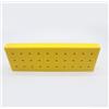 UTTASU Scatola organizer per pinze, filettatura M8, 25 fori, giallo (30 fori) | Connettore filettato M8, 12 scomparti, plastica resistente agli urti, design giallo, dimensioni compatte 11 x 8,5 cm