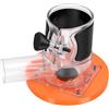 TIKATARER Base per Fresatura, Misura 64-65 Mm, Piastra di stabilità | Corpo PC+PETG, compatibilità 64-65 Mm, Staffa per Scanalatura per la Lavorazione del Legno, Impiallacciatura in Plastica di