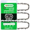 UPFOREST Catena per motosega da 40,6 cm, adatta per Stihl MS170, MS180, MS180C, MS171, MS181, 017, 018, 61, PMM3, 55, 3610, 005, 0055, R55, 3 pezzi (90YNS55X3)