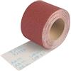 Shineboc Rotolo di Carta Vetrata Grana 80 per Legno Metallo，93 mm x 10m