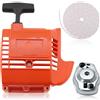 Haishine Avviamento a strappo per Husqvarna 123 322 223L 325 323 326 e 327, avviamento con manopola rotante, cordino di avviamento, ricambio per OEM 503852807 503852804