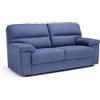 REDÒKASA Divano a 3 posti Venezia MADE IN ITALY, massima imbottitura, tessuto antimacchia, design adatto per ambienti classici e moderni, Avio