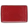 ROSE & TULIPANI MILANO Rose & Tulipani - Vassoio Rettangolare Rosso Fuoco, Set da 4 pz - Arredo Casa, Cucina - Linea Concerto di Colori - Idea Regalo - Stoneware - 13x20 cm