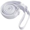 Ksikdeg Cintura elastica senza fibbia per esami RAD, colore bianco