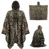 AZIDWERYQ Mantello Termico Mimetico Ghillie Suit, Abbigliamento da Caccia a Foglia 3D per l'osservazione della Fauna Selvatica