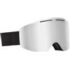 Jazuaiao Layers Occhiali da sci antinebbia Snowboard Occhiali, Nero Argento
