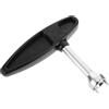 WRITWAA Spike Wrench per Golfs, Cleat e Spike Removing Tool, Acciaio e Plastica, Nero, per Tacchetti e Scarpe da Golf, Impugnatura Comoda, per Golfisti
