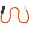 NRVTRE Guinzagli per Cordino a Spirale Estensibile Strumento Porta | cordino a spirale elastico estensibile la perdita delle pagaie; Corda sicurezza per kayak, canoe,