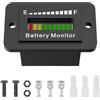 Limtula Gamme Multiple Indicatori Carica della Batteria Display retroilluminato a LED Rilevatore Resistenza Interna precisione Resistente Calore Misuratore Batteria precisione