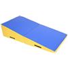 PETSOLA Rampa per | Rivestimento in PVC Lavabile, Tappeto a Cuneo, Compatto, per Casa, Palestra, Scuola asilo nido, Bambini, Ginnasti