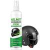 Generico Pulitore e Deodorante per Casco 100ml Deodorante Igienizzante Interno ad | Elimina Odori per Abbigliamento Lino Tappeti Outdoor Viaggio Moto Bici