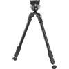 Vanguard EQ-Precision 3QS A Bipiede per fucile di precisione | Alluminio, Attacco ad anello per fucile, Adattatore Picatinny, Altezza massima: 69 cm