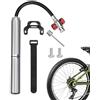 Generic Pompa portatile della bici della lega di alluminio della pompa portatile