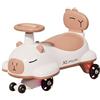 JUSKAQZYI Balance Bike for escavatore con braccio di scavo mobile | Giocattoli da cavalcare for bambini dai 3 ai 6 anni al coperto e all'aperto bicicletta