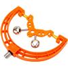 Generic Style Bank Stick Rod Rest Head Dual Metal Bell Bite Alarm