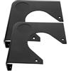 AUTSUPPL 2 Pezzi Piatto d Angolo da Biliardo in Plastica Nera per Tavolo | Accessorio per Angolo Tavolo, Montaggio Semplice, Stile Minimalista, per Sala Giochi, Ricambio per Tavoli
