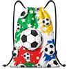 JOVYTH Zaino Sportivo Sacca Palestra con Coulisse 1 Pezzo, Impermeabile & Leggero Pieghevole, per Nuoto, Viaggio, Scuola, Uomo Donna Bambini Unisex