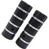 Wiffe Pedane BMX per bici di ricambio e guida quotidiana | Coppia zigrinata in lega di alluminio con supporto filettato, 110 x 38 mm
