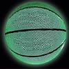 Schimer Pallone da Basket Luminoso N°7 con pelle PU riflettente per interni ed esterni