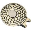 Wiffe Clip porta pallina da golf, zinco, rame, 25 mm