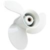 NovelBee Elica in lega di alluminio 9 1/4X9 3/4-J 9 1/4X10 1/2-J 9 1/4X11-J per Yamaha F8 F9.9 F15 F20 9.9HP 15HP motori fuoribordo, 8 Spline, RH