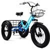 Generic Triciclo elettrico adulti a 3 ruote per uso esterno