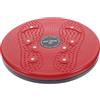 Homoyoyo Disco Rotante per Torsione Vita, Stabile Piattaforma Fitness Rosso