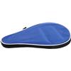 VALICLUD Borsa Portatile per Racchette da Ping Pong, Blu | Oxford Imbottitura Interna Rinforzata, Cerniera Pratica e Scomparti Separati, per Pratica All'aperto