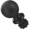 TOPPERFUN Supporto per Canna da Pesca per Kayak Sfera Portatile Nera