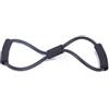 VOSAREA Fascia Elastica a Forma di 8 con Maniglie, Nero, Tpr per Allenamento | Uso Domestico e Ufficio, Adatta a Uomini e Donne, per Esercizi di Forza e Stretching