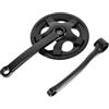 WRITWAA Guarnitura Bici Nera 32 Denti, Ferro e Plastica, Robusta | Trasmissione Diretta, Design, Facile da Rimuovere, Accessorio per Bici, Sostituzione Guarnitura