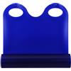 VANZACK Slitta da Neve in Plastica Arrotolabile, Tavola da Sci in Plastica Blu, Comoda, Riutilizzabile, per Adulti per Neve e Sabbia