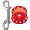 OUNONA Bobina Clip per Alluminio in Lega di Snap Dita Immersione | Cave Diving e Immersioni Tecniche, Rosso, Accessorio Utile per Amici e Famiglia, Design Leggero