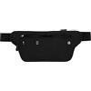 Demeras Regolabile per Corsa e Allenamenti (Nera) | Neoprene resistente, accesso per le cuffie, supporto per telefono da 6,1 pollici, elastico in vita, design per il trasporto